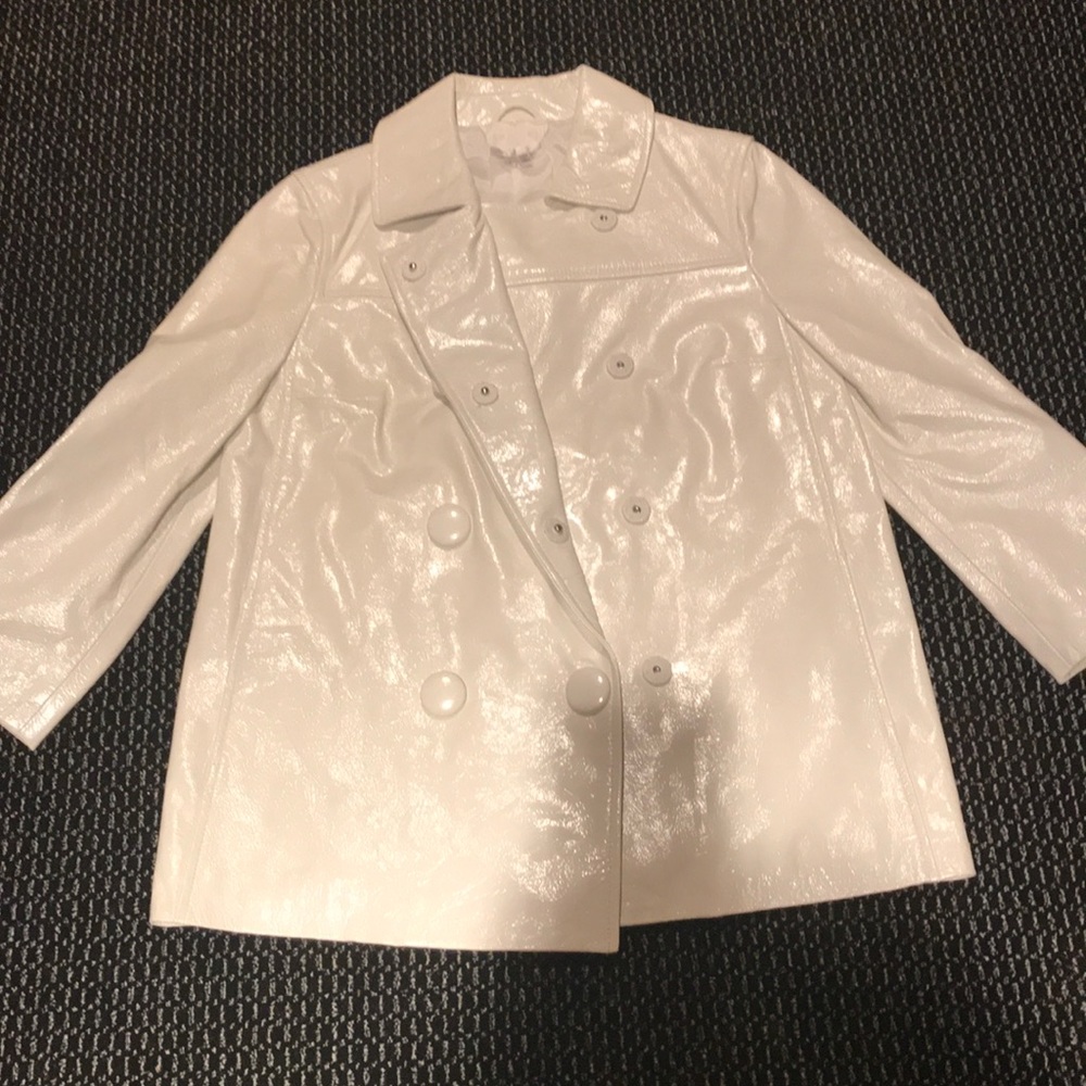 White jacket shiny